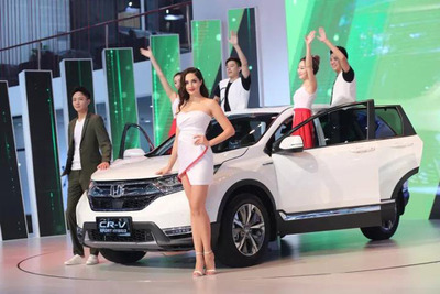 ホンダ CR-V 新型、スポーツハイブリッドを中国投入【広州モーターショー2017】 画像