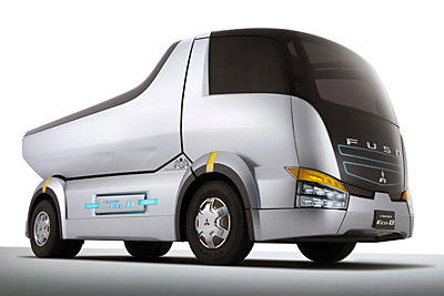 【東京モーターショー07】ふそう、都市型ダンプのコンセプトカーなどを出品 画像