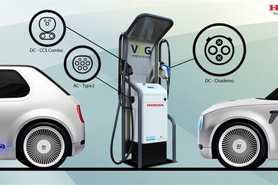 ホンダ、欧州研究開発センターに双方向充電技術を導入 画像