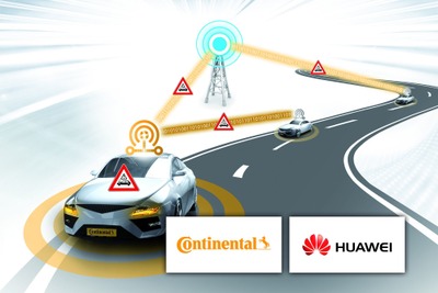 コンチネンタル、セルラーV2Xの実証実験に成功…次世代コネクト技術 画像