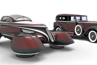 イタリアから空飛ぶ車、ホバークーペ…モチーフは1920年代 画像
