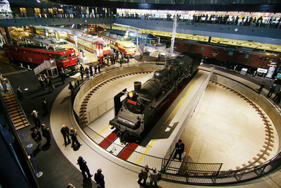 「鉄道博物館」が開館…実物車両など豊富な展示 画像