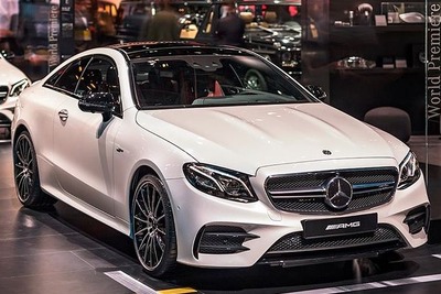 メルセデスAMG「53」、Eクラスにも高性能48VマイルドHV…デトロイトモーターショー2018で公開 画像