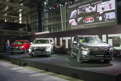 三菱 アウトランダー のベトナム生産を開始…SUVが急成長するアセアン 画像