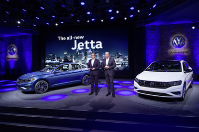 VW ジェッタ 新型、先進運転支援が充実…デトロイトモーターショー2018 画像