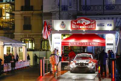 【WRC 第1戦】ラリーモンテカルロがスタート、初日トヨタは4-5-6位…首位はフォードの王者オジェ 画像