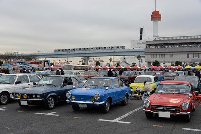 121台の旧車・クラシックカーが集まる…JCCAニューイヤーミーティング2018 画像