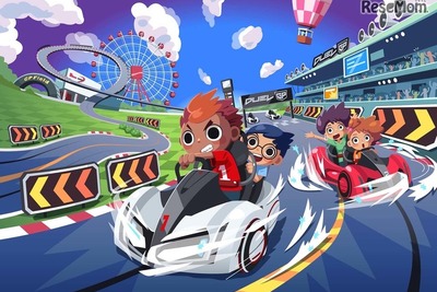 世界初!操縦できるバトルコースター「DUEL GP」、3/3鈴鹿に登場 画像