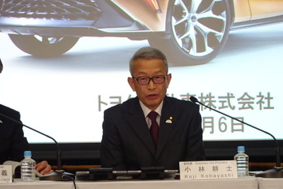 トヨタ 小林副社長「為替等除くと営業減益なのでバツ」…通期純利益は過去最高に上方修正 画像