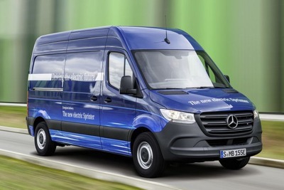 商用車にも電動化の波、メルセデスベンツ スプリンター 新型にEV…2019年に設定へ 画像