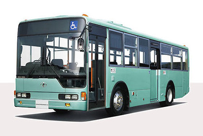 日産ディーゼル工業、新長期対応の大型路線バスを発売 画像
