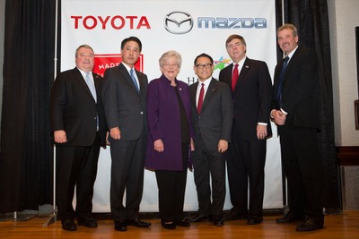 マツダとトヨタ、米国に完成車生産拠点を新設---1700億円を投資 画像