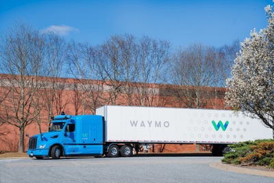 グーグルのウェイモ、自動運転の大型トラックの実証実験へ 画像