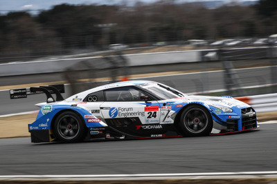 【SUPER GT 富士テスト】初日、ヨコハマ勢がGT500クラス1-2タイムをマーク…トップはKONDO GT-R 画像