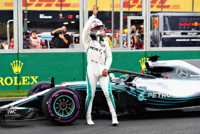 【F1 オーストラリアGP】ルイス・ハミルトンが通算73回目のポールポジション 画像