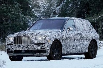 ロールスロイス初のSUV、2018年後半のデビューが決定…最終開発テストへ 画像