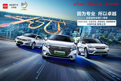 BYD、新型EVを3車種発表へ…北京モーターショー2018 画像