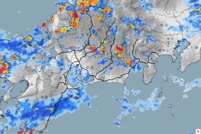 JR東海、降雨時の運転規制にレーダー雨量を併用　2020年6月に在来線全線で開始へ 画像