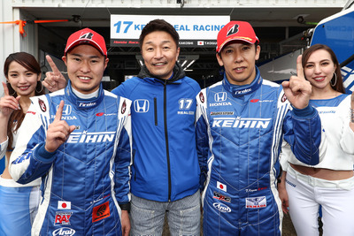 【SUPER GT 第1戦】開幕ポールはNSXの塚越＆小暮、ホンダ勢が1-2…GT300クラス首位は平峰＆マッペリ組のウラカン 画像