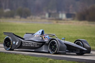 BMWがフォーミュラEのプロトタイプ iFE.18 発表 2018-19年シーズンから参戦 画像