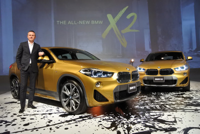 BMW X2 発表、日本法人社長「ミレニアルのための完璧なスポーツ・アクティビティ・クーペ」 画像