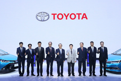 トヨタ、中国に電動車10車種を追加投入へ…北京モーターショー2018 画像