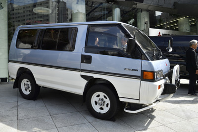 三菱 デリカ 50周年…3代目でキャブオーバーワゴン4WD車のリーダーに［写真蔵］ 画像