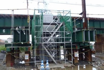 南海本線男里川橋りょうの本復旧工事が5月10日に完了…異常を乗務員へ通報するシステムも構築 画像