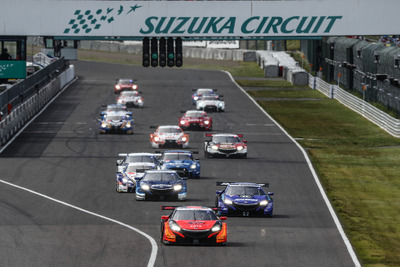 【SUPER GT 第3戦】GT500決勝…ARTA NSXの野尻智紀&伊沢拓也がポール・トゥ・ウイン、鈴鹿でホンダが1-2フィニッシュ 画像