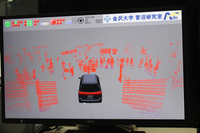 市内を完全自動で走行！ 金沢大の自動運転車…人とくるまのテクノロジー2018 画像