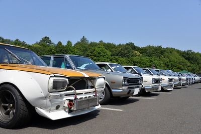 西武園ゆうえんちにスカイラインがずらり---第6回 昭和の車を守る集い 画像