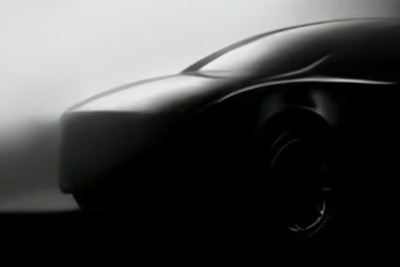 テスラの電動SUV、モデルY …ティザーイメージ 画像