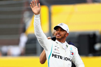 【F1 フランスGP】ハミルトンが自身75度目のポールポジションを獲得 画像