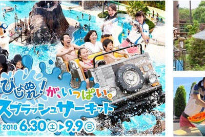 ゆうえんちも水着で、プールと同時に遊べる夏季イベント 鈴鹿サーキットで6月30日より 画像