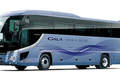 いすゞの大型観光バス ガーラ、ドライバー異常時対応システムを全車標準装備 画像