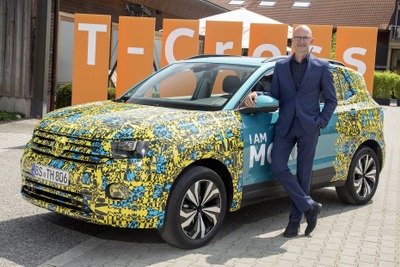 VWの新型コンパクトSUV『Tクロス』、プロトタイプの画像を公開 画像