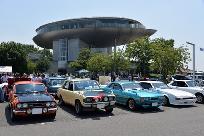 温泉施設に旧車70台が集合…しぶかわ昭和の車展示会inスカイテルメ渋川 画像