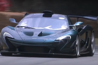 マクラーレン P1レーサーに公道仕様、グッドウッド2018で初走行［動画］ 画像