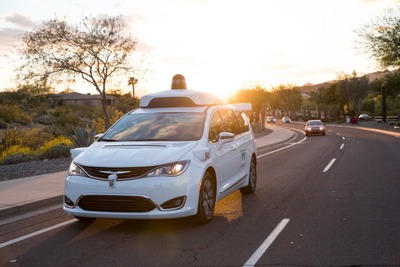 グーグルのウェイモ、ウォルマートと提携…自動運転車で送迎サービス 画像