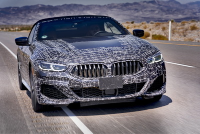 BMW 8シリーズカブリオレ 新型、プロトタイプの画像公開 画像