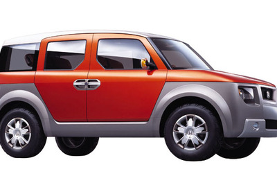 【東京ショー2001出品車】デトロイトからの変更点は? ホンダのSUV『model X』 画像