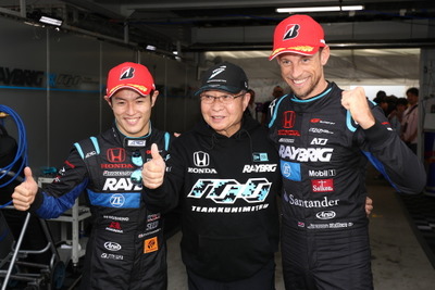 【SUPER GT 第6戦】山本尚貴&ジェンソン・バトン組NSXが今季初ポールを獲得…GT300クラスはBRZが予選首位 画像