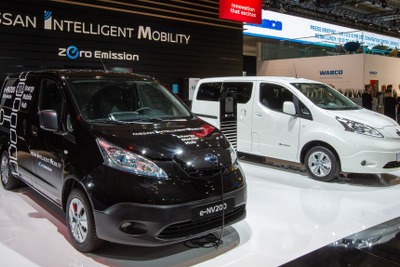 日産 e-NV200 改良新型、航続6割拡大…ハノーバーモーターショー2018 画像