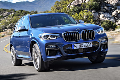 BMW X3、Mパフォーマンスモデルを追加 最高出力326psの3リットルターボディーゼルを日本初導入 画像