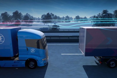 ZF、大型トラックによる隊列走行を実現へ　2021年までに 画像