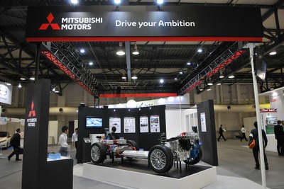 三菱自動車、アウトランダーPHEV 新型の技術など展示…EVS31 画像