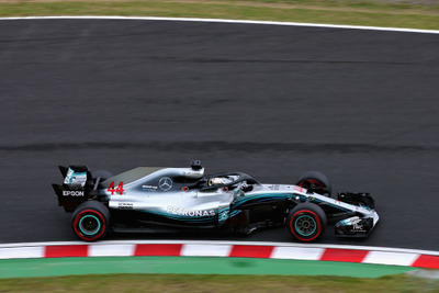 【F1 日本GP】フリー走行3回目もハミルトンがトップタイム 画像