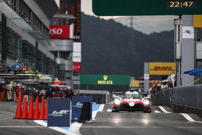 【WEC 18/19第4戦 富士】走行初日、トヨタが2セッションとも1-2で発進…1番時計は一貴/アロンソ/ブエミの8号車 画像