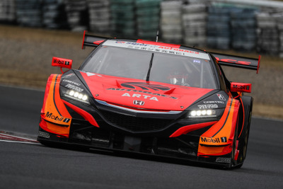 【SUPER GT 第7戦】NSXが予選1-2-3独占、ポールはARTA 野尻&伊沢…GT300首位はHOPPY 86 MCの松井&坪井 画像