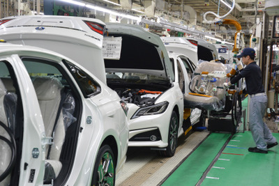トヨタ自動車の世界生産、0.7%減の438万8282台で2年連続マイナス 2018年度上半期 画像